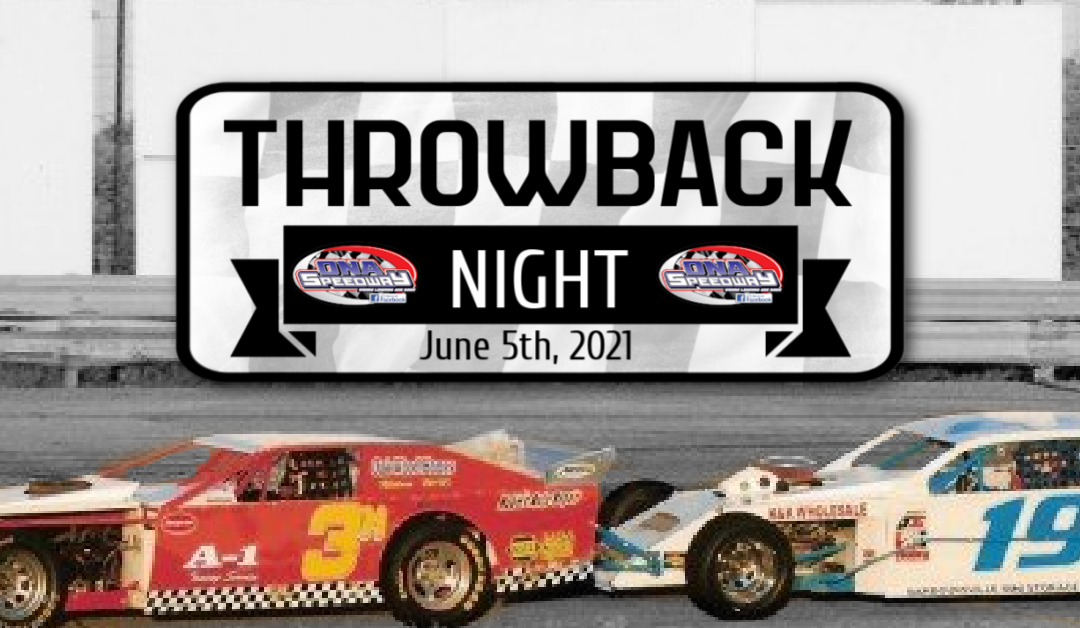 Event Preview: Throwback Night on Saturday, June 5th