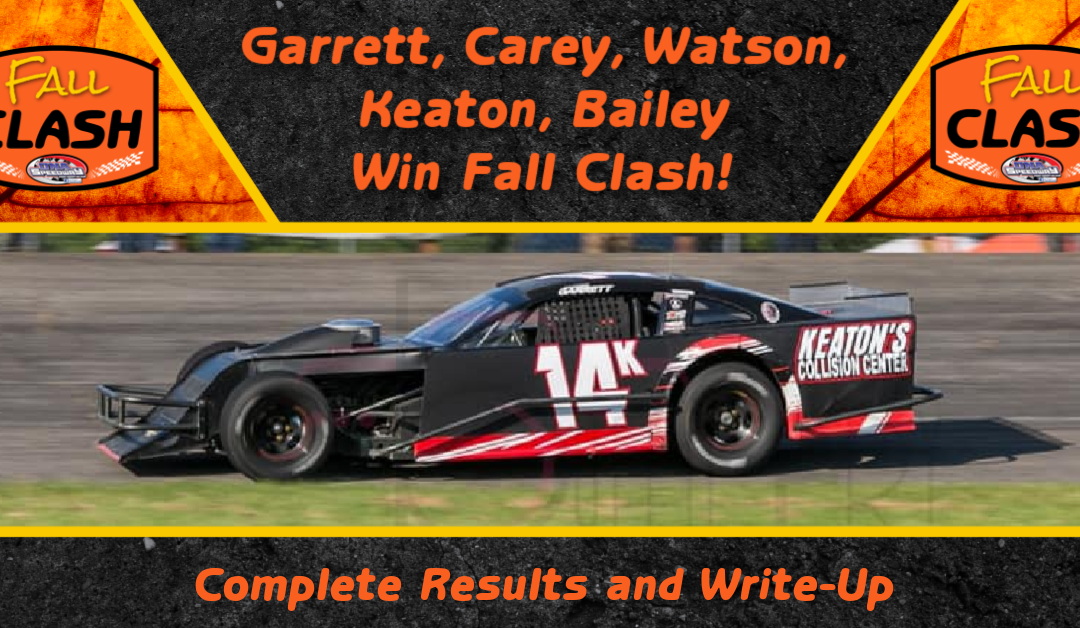 Garrett, Carey, Watson, Keaton, Bailey win Fall Clash!