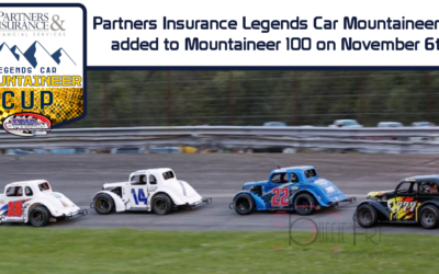 Partners Insurance Legends Car Mountaineer Cup added to Mountaineer 100 on November 6th