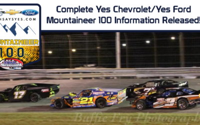 Complete Yes Chevrolet/Yes Ford Mountaineer 100 Information Released!