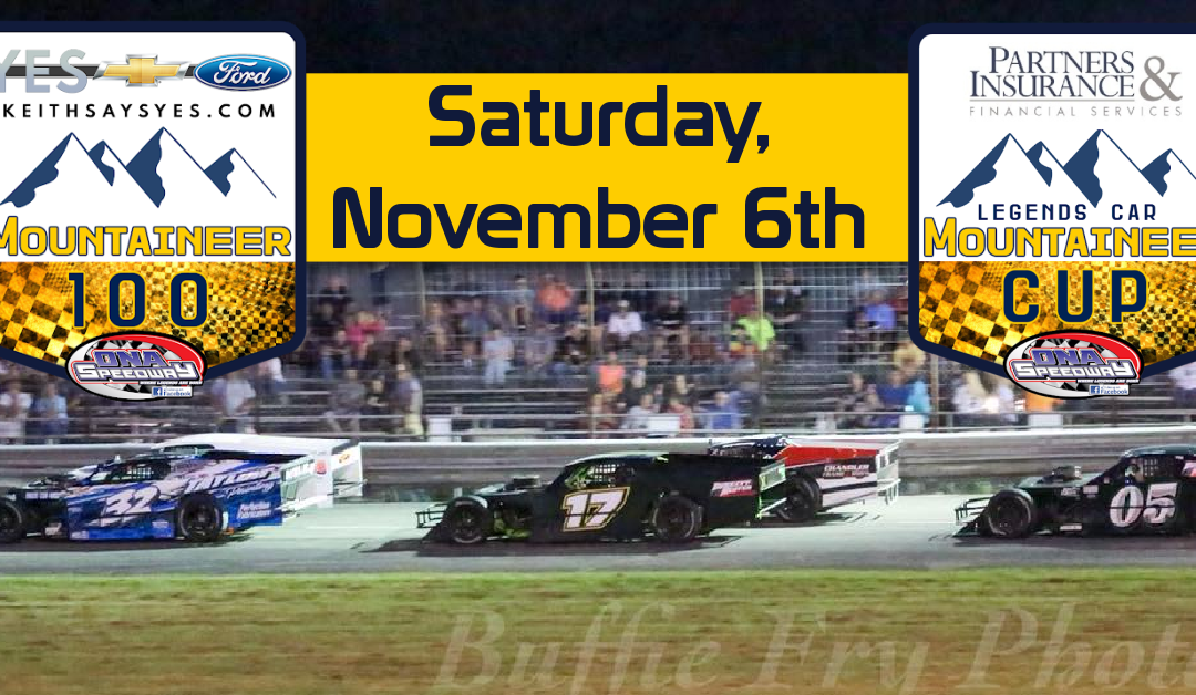 Event Preview: November 6th, Yes Chevrolet/Yes Ford Mountaineer 100