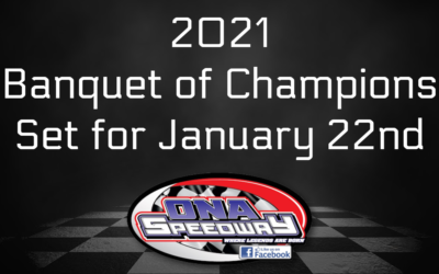 Ona Speedway 2021 Banquet of Champions set for January 22nd