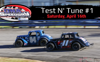 Test N’ Tune #1 Set for Saturday, April 16th