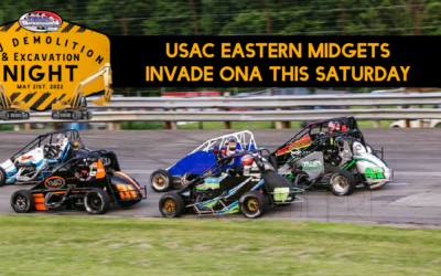 USAC Eastern Midgets Invade Ona this Saturday, May 21st!