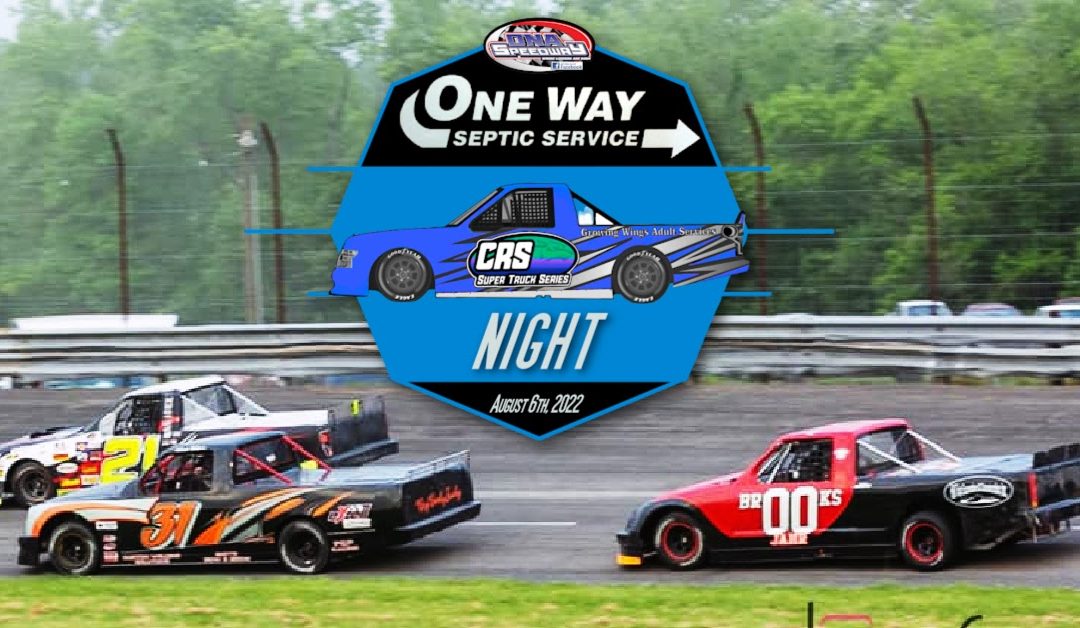 CRS Super Trucks invade Ona this Saturday, August 6th!