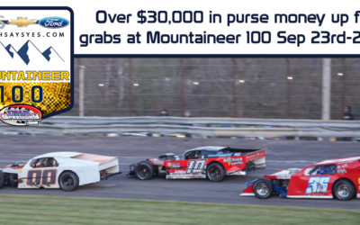 Ona Speedway readies for historic Mountaineer 100 September 23rd-24th