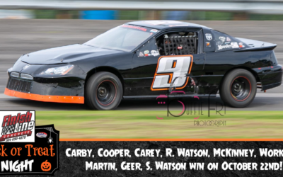 Carby, Cooper, Carey, R. Watson, McKinney, Workman, Martin, Geer, S. Watson win on October 22nd!