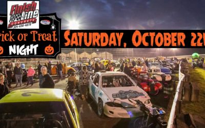 Finish Line Concrete Trick or Treat Night this Saturday, October 22nd!