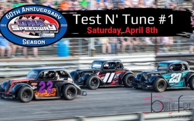 Ona Speedway set for Test N’ Tune #1 Saturday, April 8th