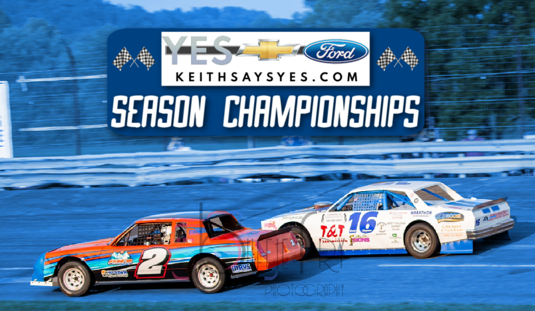 Yes Chevrolet/Yes Ford Season Championships Set for September 23rd!