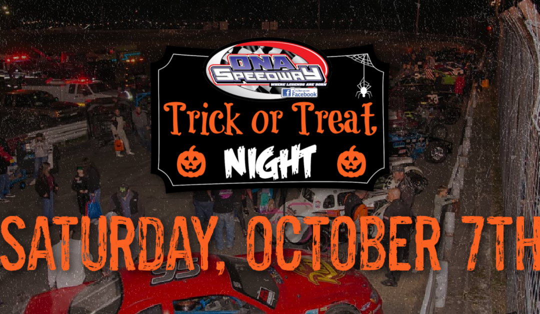 Trick or Treat Night set for Saturday, October 7th