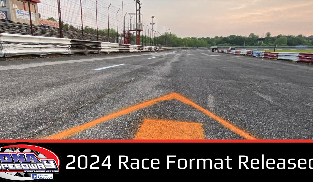 Ona Speedway Announces 2024 Race Format