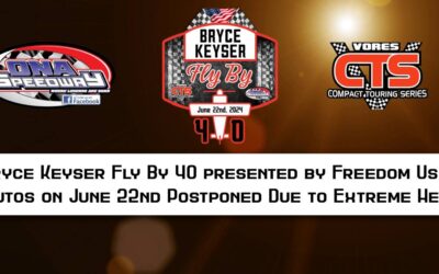 June 22nd Races Postponed Due To Extreme Heat