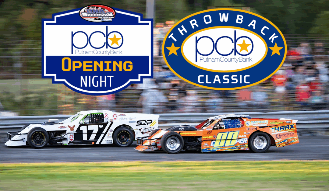 Putnam County Bank Opening Night set for this Saturday, May 3rd!
