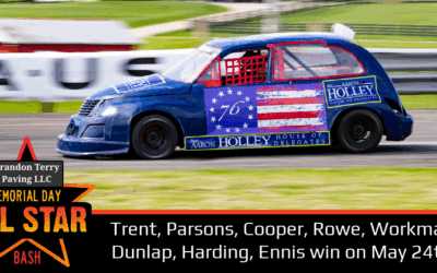 Trent, Parsons, Cooper, Rowe, Workman, Dunlap, Harding, Ennis win on May 24th!