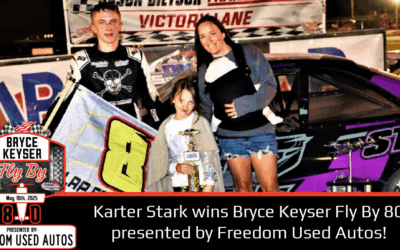 Karter Stark wins Bryce Keyser Fly By 80 presented by Freedom Used Autos!