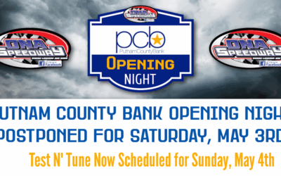 Opening Night Postponed for May 3rd; Test N’ Tune Added for Sunday, May 4th