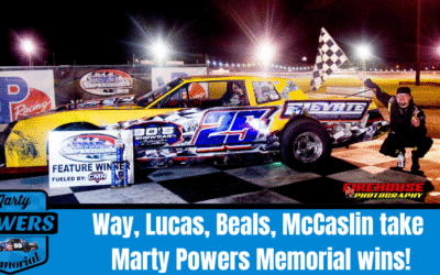 Way, Lucas, Beals, McCaslin take Marty Powers Memorial wins!