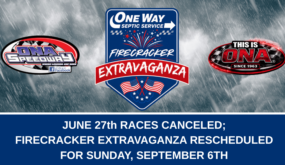 One Way Septic Firecracker Extravaganza Postponed to September 6th
