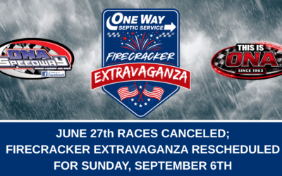One Way Septic Firecracker Extravaganza Postponed to September 6th
